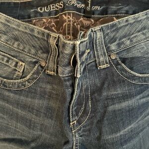 GUESS Women’s Dark Blue Boot Cut Jeans